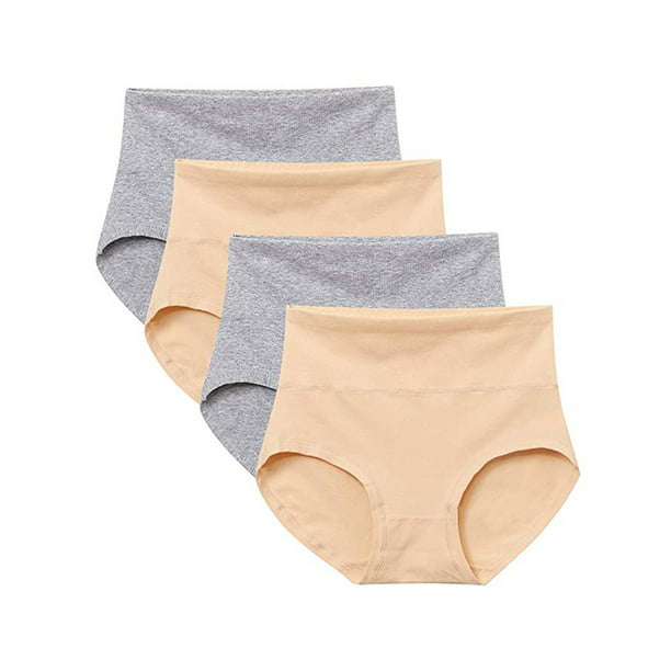 6-12 Pack Women Cotton Underwear Panties Briefs Full Cover Hipster Softer 6143